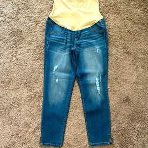 Aglow Maternity Crop Jegging Pants 6